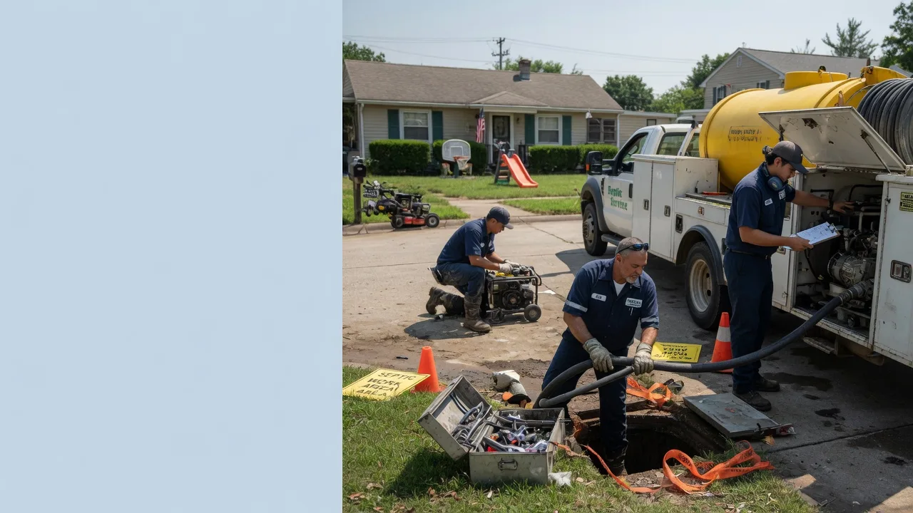 Septic Tank Pumping in Line Lexington, PA near me